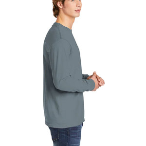 เสื้อยืดแขนยาวคอกลมทรงปกติสำหรับผู้ชาย พิมพ์ลายแบบทริบลีนด์ ขายส่งจำนวนมาก น้ำหนักเบา 4.3 ออนซ์ ผลิตโดย Bella Canvas เป็นมิตรต่อสิ่งแวดล้อม - Product Image 2