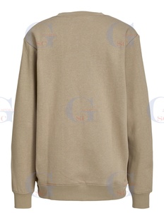 Camisetas de chándal informales para mujer, camisas de lana de alta calidad, hechas a medida con material polar de algodón, compra a granel con tus logotipos - Product Image 2