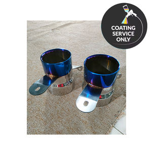 Escape de Alto Rendimiento para Motocicleta con Recubrimiento Azul de Titanio PVD, Resistente al Calor, Duradero, Acabado Premium para Personalización - Product Image 2