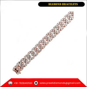 Pulseras de diamantes de alta calidad chapado en oro plata para compromiso boda fiesta regalo de los mejores proveedores - Product Image 3
