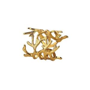 Classic Round Napkin Ring Deluxe Quality <b>Large</b> Stainless Steel Metal Tableware Elegant Design Great Value Dining Silver Plated - Product Image 3