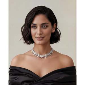 Collar de Diamantes Flora Drop - Product Image 2