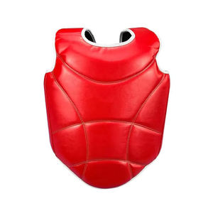 High Quality Men's Boxing Chest Guard Custom Logo Sportswear <b>Protector</b> Made From Best Quality PU <b>Leather</b> Training Safety Gear - Product Image 1