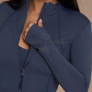 Veste de sport respirante et écologique pour femme, idéale pour l'automne, personnalisable OEM, haute qualité, vente en gros - Product Image 4