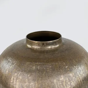 Florero de Aluminio Pulido, Floreros Metálicos Decorativos Modernos para Sala de Estar, Oficina, Bodas y Decoración del Hogar - Product Image 4