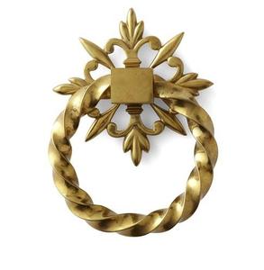 Tending Design Metal <b>Door</b> Knocker Pull <b>Handle</b> Hardware Accessories Antique <b>Silver</b> Finished For Home Hotel Villas <b>Door</b> Knocker - Product Image 2