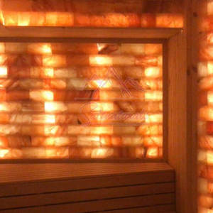 Azulejos de pared de sal del Himalaya Natural 100% 20x10x2,5 cm para diseño decorativo de bienestar Pakistán Saltnaturals 1 año de garantía sólido - Product Image 3