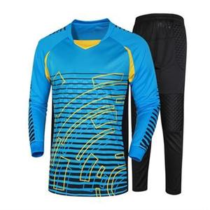 Conjunto de camiseta de fútbol de Portero profesional para adultos, uniforme de fútbol de portero, camisa, pantalones o ropa deportiva corta - Product Image 1