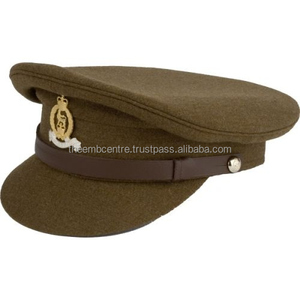 หมวกแก๊ปสีขาวพรีเมียม ปักตราสัญลักษณ์แบบกำหนดเอง คุณภาพสูง สำหรับเครื่องแบบ  จำหน่ายส่งจากโรงงาน - Product Image 4