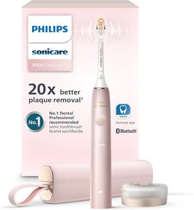 Brosse à dents électrique Philips Sonicare DiamondClean 9900 Prestige-avec technologie SenseIQ et application AI avancée Modèle HX9990/13 - Product Image 1