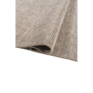 พรมทอมือลายเส้นสีเบจและสีน้ำตาลทรงสี่เหลี่ยมผืนผ้า วัสดุวิสโคส สำหรับห้องนั่งเล่น ใช้ในบ้าน-Hwt-82 - Product Image 2