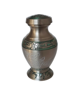 Exportateur De Maison Souvenir Urne De Crémation En Laiton Fournitures Funéraires Crémation Adulte Cendres Urne - Product Image 2