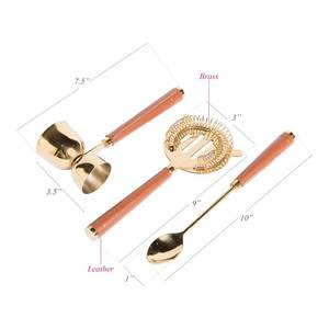 Elegante Juego de Coctelera de Acero Inoxidable para Cocina, Bar en Casa y Fiestas - Product Image 4