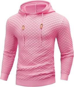 Sweat-shirt d'hiver décontracté de haute qualité pour homme, à capuche, avec impression personnalisée brodée et en polyester/coton - Product Image 2