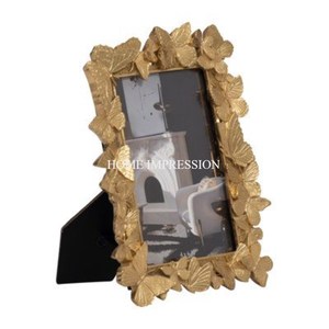 Durable Aluminum Cast <b>Photo</b> <b>Frame</b> Antique Gold Finish Classic Elegance for Framing Vintage or Family <b>Photos</b> - Product Image 4