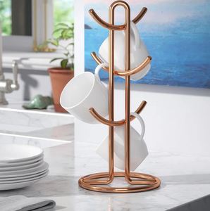 Professional Coffee Mug Holder Stand for Home Kitchenware Hotel <b>Tabletop</b> Kitchen Counter Made in India Wholesale Hot Sell 2023 - Product Image 5