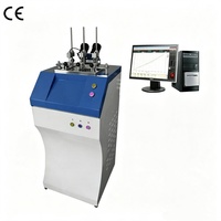 Appareil de test de point de ramollissement Vicat par déflection thermique ISO2507 ISO75, machine de test HDT ASTMD1525, appareil de test VSP