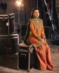 AJM Trade House Designer Ethnic Pakistani Women's Salwar Suits Formal Silk & Heavy Georgette para fiestas 5592 - Product Image 1