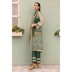 ชุดผ้าลอนพิมพ์ลายสำเร็จรูปสำหรับผู้หญิง 3 ชิ้น รุ่น SD-52102 - Product Image 3