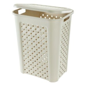 ARIANNA Angora Modern Design 50Lt Plastic <b>Laundry</b> Basket PP Storage Baskets Cloth Flexible Clothing Organizer Model 8105408210 - Product Image 1