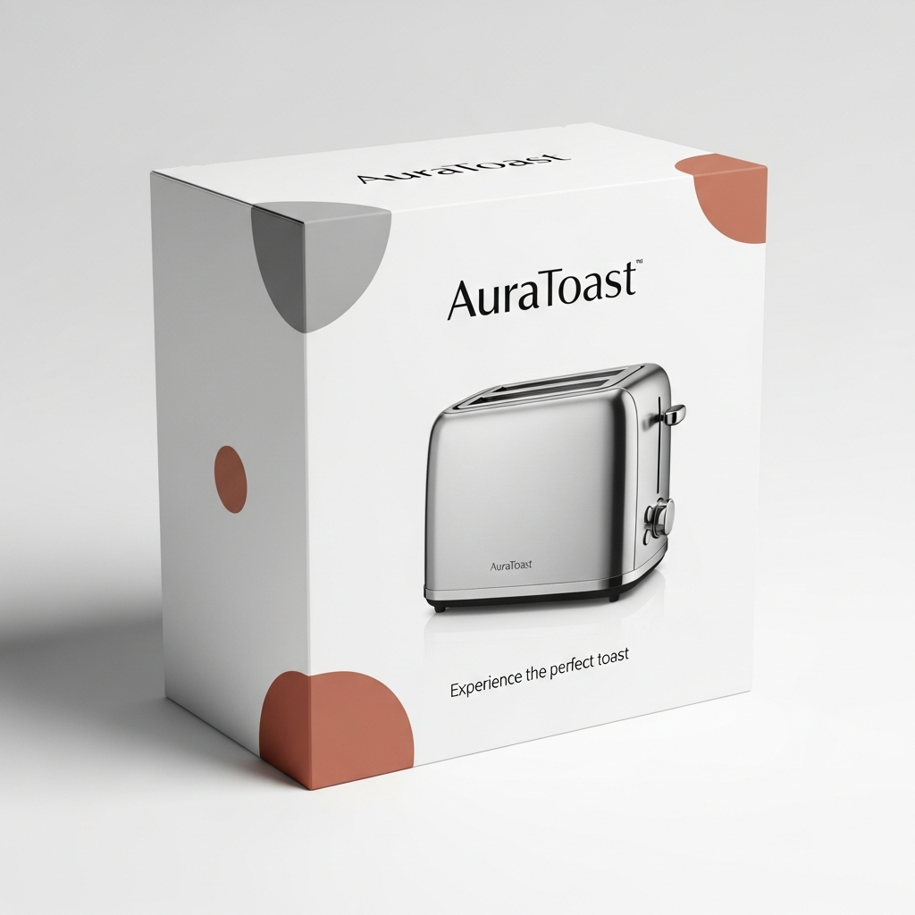 New Design Carton Box Cartons Emballage Brownwhite Prining Corrugated Shipping Cartons Toaster Package Box with logo