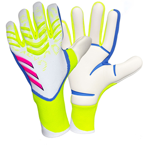 Gants de gardien de but de football professionnels en gros, personnalisés, de haute qualité, respirants, antidérapants, à doigts complets, contact allemand, doux - Product Image 2