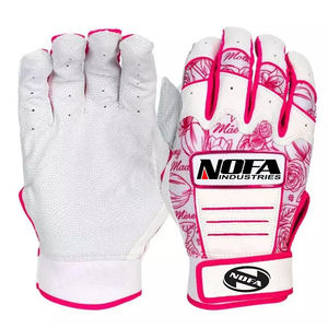 Gants de baseball personnalisés Gants de frappeur à manchette courte avec des matériaux de bonne qualité Gants de frappeur personnalisés - Product Image 6