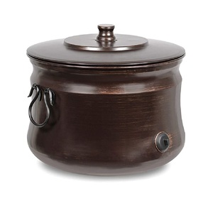 Pot de tuyau d'arrosage résistant aux intempéries finition en métal antique pour organiser les tuyaux d'arrosage à l'extérieur couleur de forme de taille personnalisée - Product Image 4