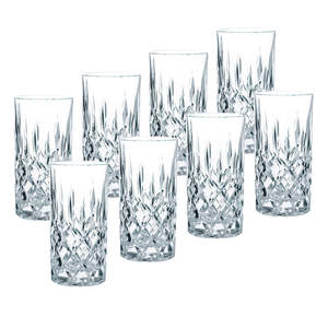Juego de 8 Vasos Altos Nachtmann Noblesse, Cristalería Elegante para Disfrutar de sus Bebidas - Product Image 1