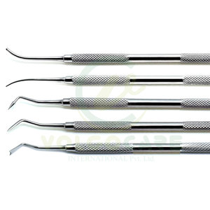 Ensemble de 12 sculpteurs de cire en acier inoxydable, outil de sculpture de cire dentaire à double extrémité, outils de modelage de cire, vente en gros - Product Image 2