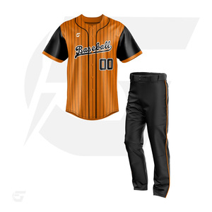 Uniforme de béisbol y sóftbol con diseño personalizado OEM ODM, uniforme con logotipo de equipo impreso personalizado, uniforme de béisbol con Camisa lisa - Product Image 2