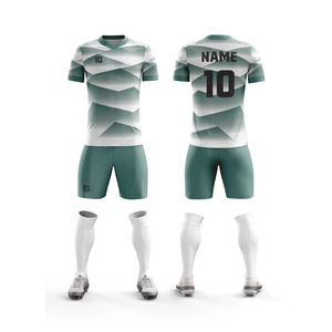Uniformes de football de haute qualité à séchage rapide 100% polyester pour hommes et femmes avec logo personnalisé, nom de l'équipe, couleur, prix de gros - Product Image 1