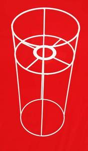 High Quality Indoor Metal Lampshade Ring <b>Frames</b> with Spider Fitter Design Plain Plain Rings for Bulk Orders - Product Image 2