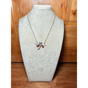 Collar de Cadena con Eslabones Bonitos de Tamara Pinto, Diseño Multicolor con Insectos y Números, con Diamantes, Plata de Ley y Aleación de Zinc, para Regalo - Product Image 3