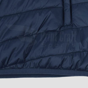 Abrigo de invierno impermeable para hombre, chaqueta acolchada de poliéster con capucha y logotipo personalizado, venta al por mayor - Product Image 5