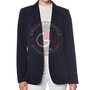 Couleur noire femmes Blazer manteaux d'hiver Slim Fit Blazer confortable dames manteau impression personnalisée meilleure vente Blazer - Product Image 4