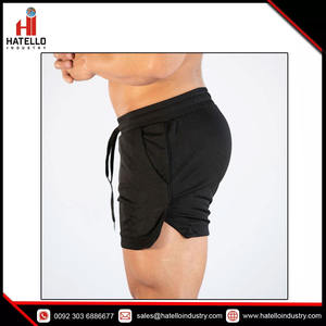 Pantalones cortos de gimnasio de doble capa para hombre de colores personalizados con muestra gratis, ropa deportiva de playa al por mayor de verano - Product Image 3