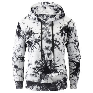 Sweat à capuche imprimé à motif de mode pour hommes Tie Dye Two Practical Side Sublimation basics Poches Cotton hoodies men - Product Image 5