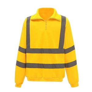 Chaqueta DE SEGURIDAD reflectante de poliéster 100% de alta calidad, ropa de trabajo para hombre, chaleco de malla, Material reflectante puro, precio al por mayor - Product Image 1