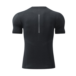 Camiseta Deportiva de Verano para Hombre, Secado Rápido, Compresión, para Entrenamiento al Aire Libre y Running, Diseño Transpirable, Opción de Talla Grande - Product Image 6