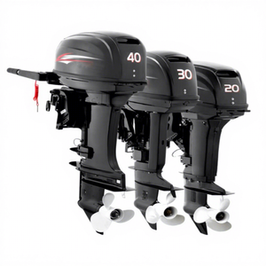 Motor fueraborda de gasolina de eje largo de 2 y 4 tiempos, 6HP, 9.9HP, 12HP, 15HP, 18HP, 30HP, 40HP - Product Image 6