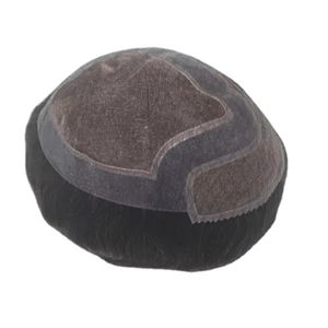 Perruque en cheveux naturels 100% humains, mono front lace, toupet, patchs, prothèse capillaire, Taz Hair BD, haute qualité - Product Image 3