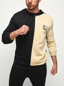 2025 Liso Hombres Casual Fit Sudaderas con capucha Adultos Etiqueta privada personalizada Precio al por mayor Sudaderas con capucha de lana de algodón - Product Image 4