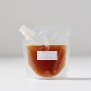 Sacs de buse liquides rechargeables transparents pour la personnalisation d'usine de crème de shampooing de lotion - Product Image 1