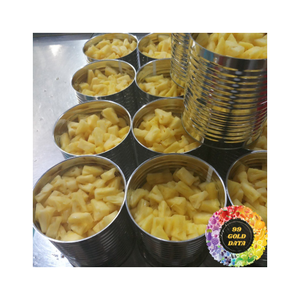 Délicieux anneaux d'ananas en conserve sucrés prêts à manger couleur jaune goût frais sans additifs parfait pour la salade de boissons de boulangerie - Product Image 1