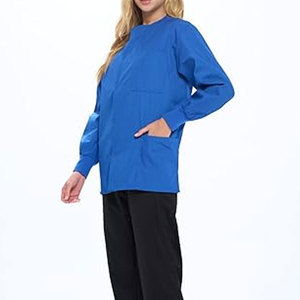 Cómodo logotipo personalizado colores enfermera Scrub chaquetas tela suave OEM venta al por mayor mujeres médico Scrub chaquetas de calidad superior - Product Image 5