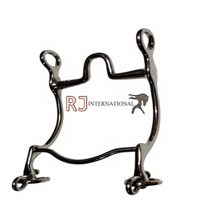 Nouveaux bridons espagnols baroques en argent allemand / Bridons espagnols en acier / Bridons élégants pour chevaux - Product Image 3