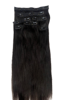 Extensions de cheveux naturels 100% vierges Remy, ondulés, doux, à clipser, double trame, perruque noire toutes couleurs, qualité malaisienne supérieure