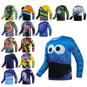 Chemise de course pas cher, chemise de course personnalisée imprimée, vêtements de course automobile de moto - Product Image 6