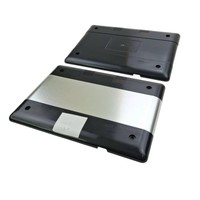 Coque inférieure d'ordinateur portable en plastique PP, durable et ajustée avec précision, couleur et taille personnalisées, OEM